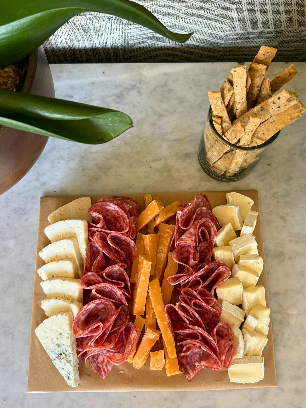 Seeded Sourdough Crackers