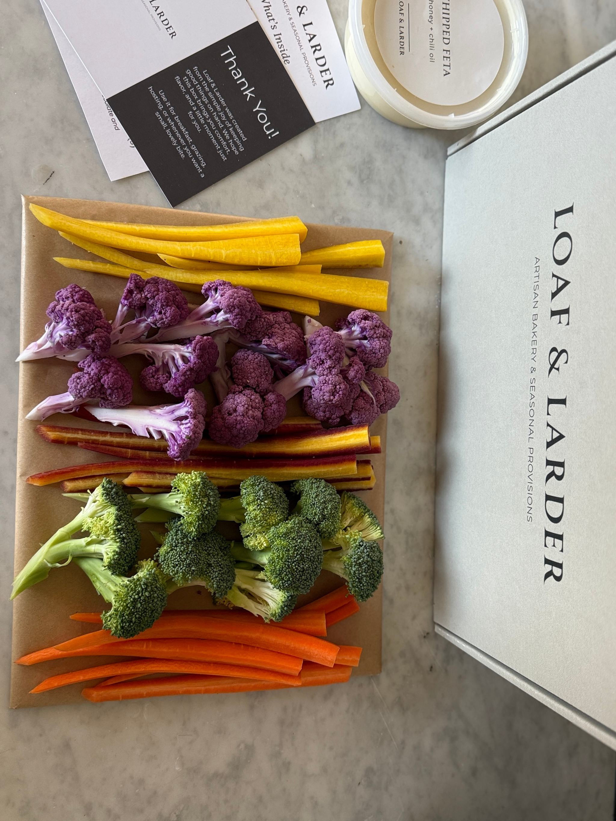Seasonal Crudité Tray with House-Made Dip