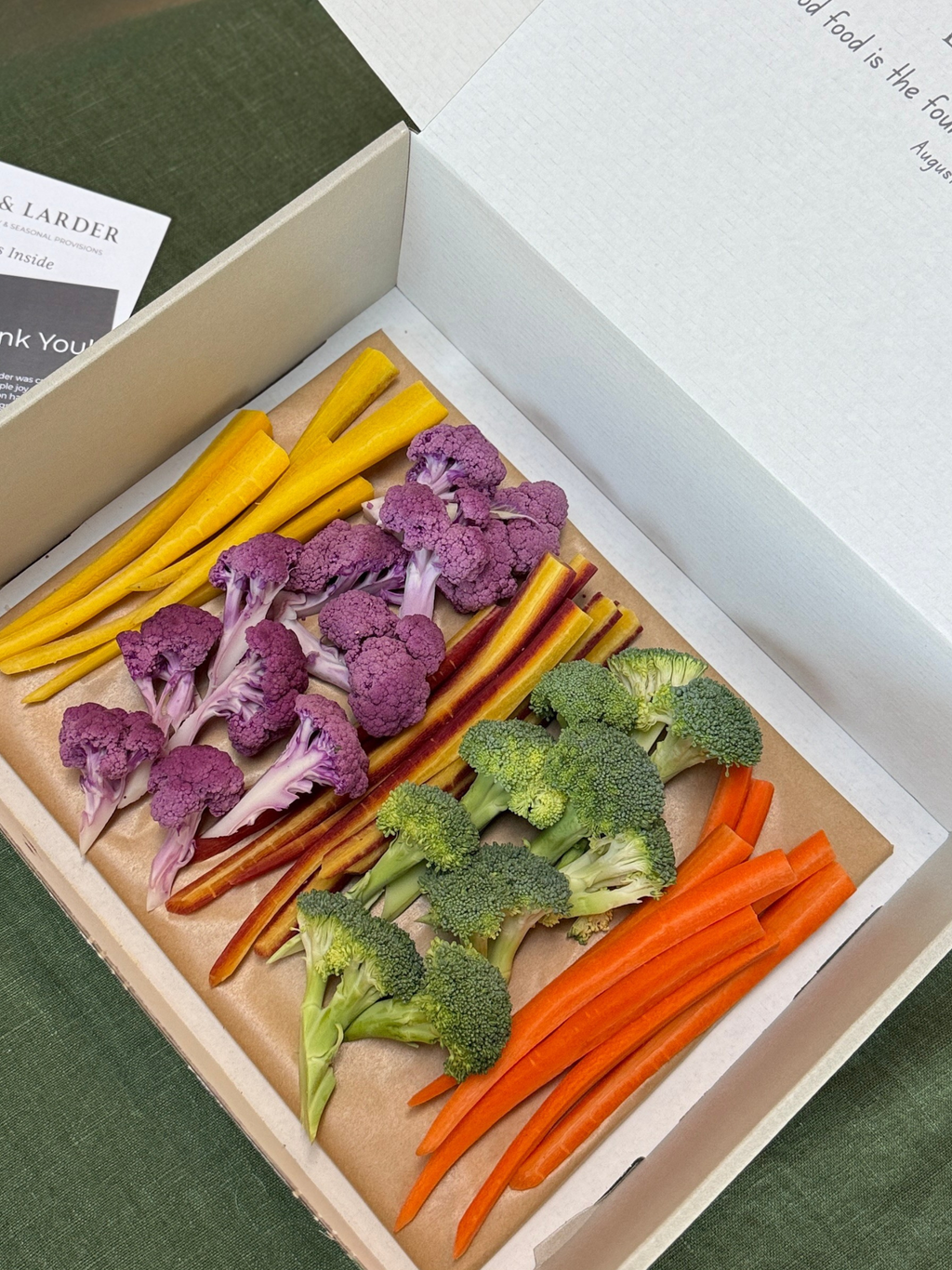 Seasonal Crudité Tray with House-Made Dip