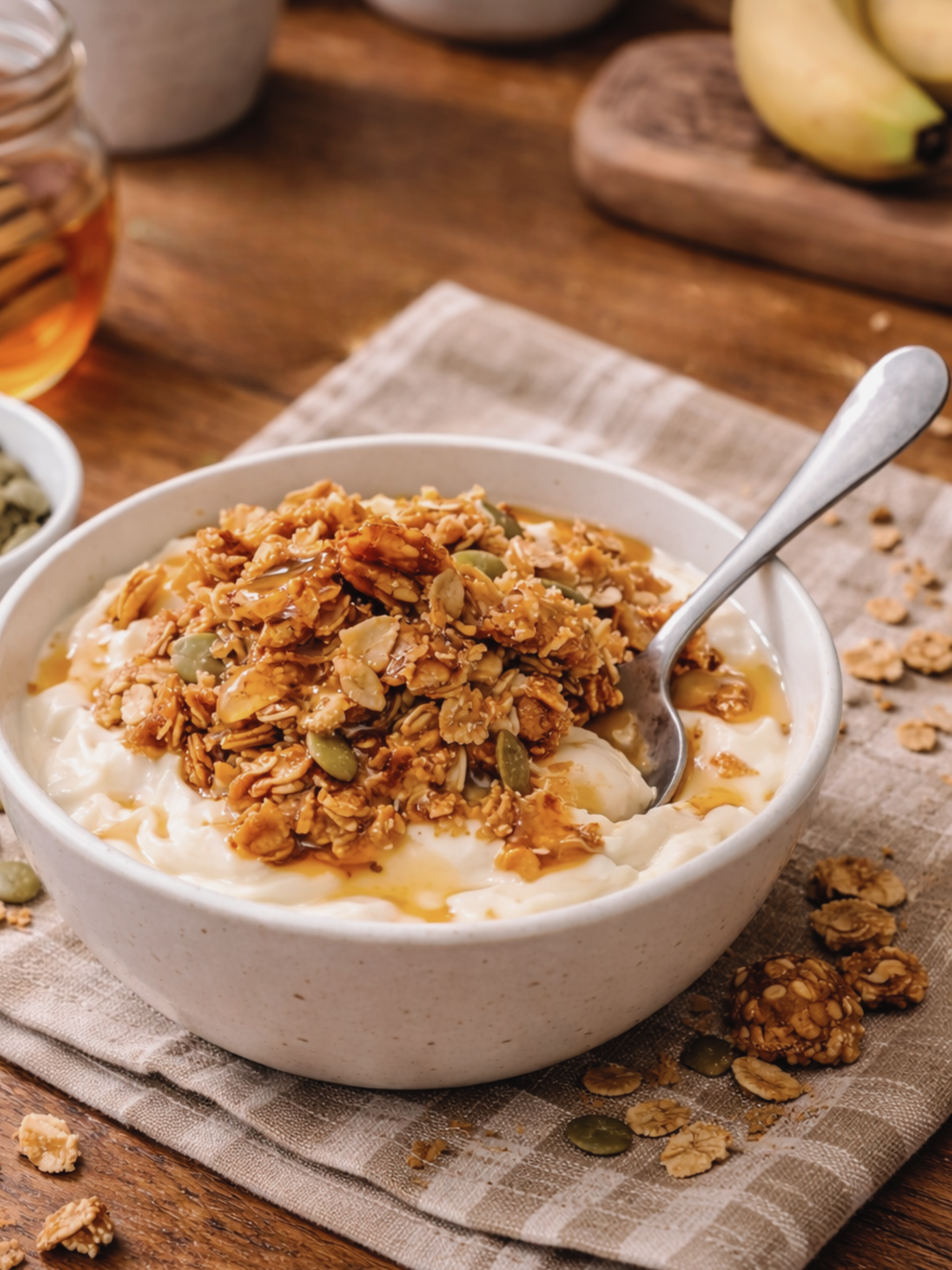 Toasted Walnut & Maple Granola