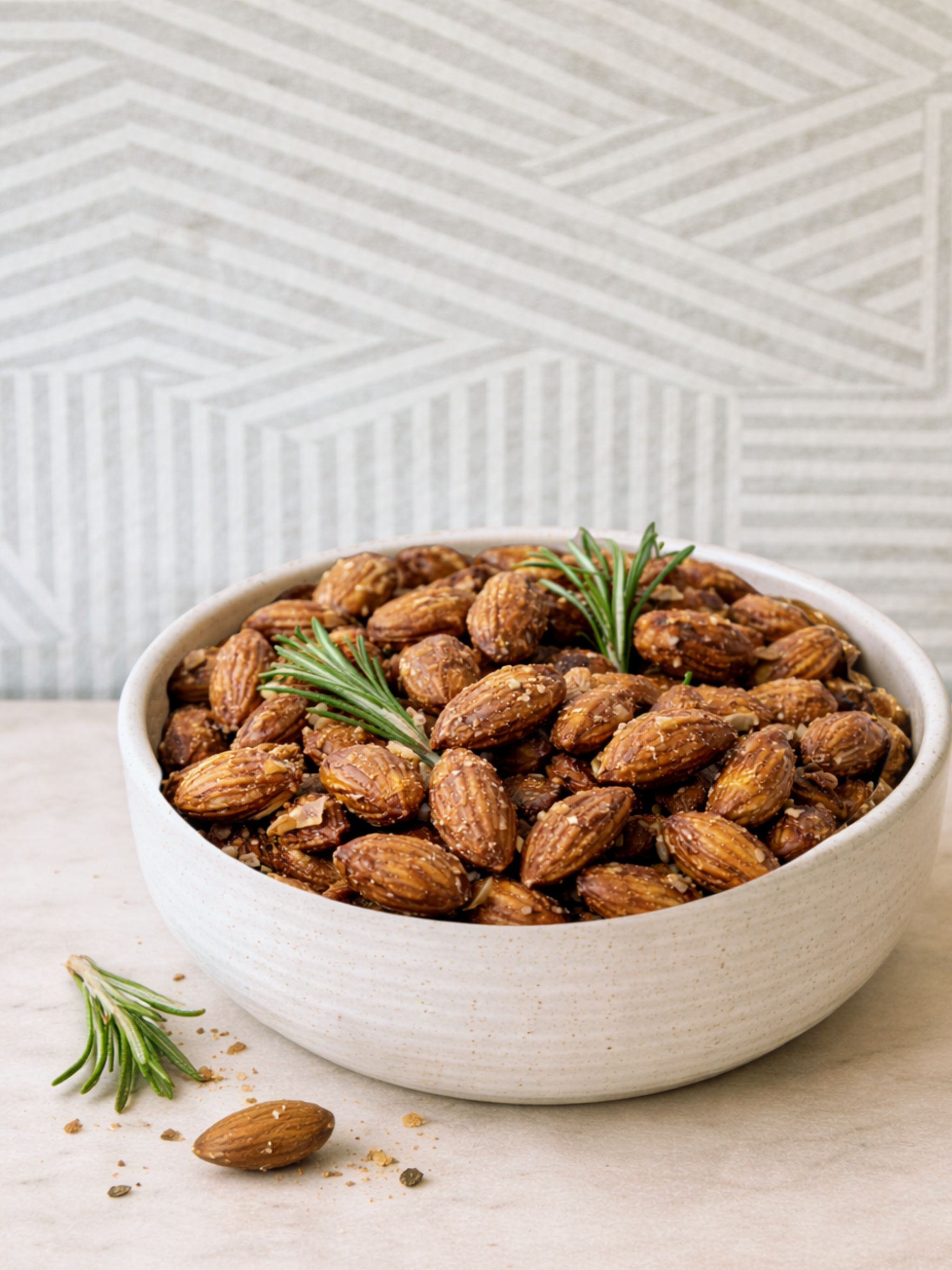 Roasted Rosemary Almonds